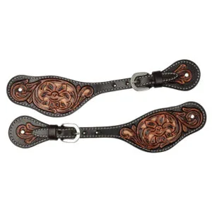 Filigree Inlay Spur Straps GSRX0718