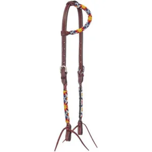 King Nevada Beaded Single Ear Headstall HSJT7056