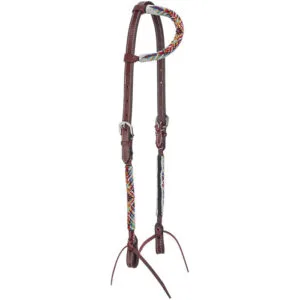 King Dallas Beaded Single Ear Headstall HSJT7059