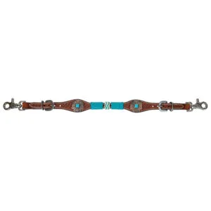 Turquiose Roundup Wither Strap BS102545