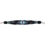 Wool String Wither Strap Navy Blue/Gray/Turquoise/Cream BS155017
