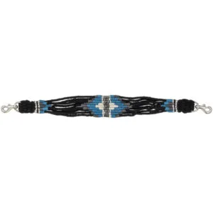 Wool String Wither Strap Navy Blue/Gray/Turquoise/Cream BS155017