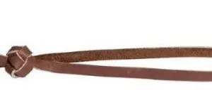 Pineapple Knot Tiedown Hobble Soft Brown Leather T3855