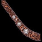 Reinsman Sharon Camarillo Acorn Oak Breast Collar Leather