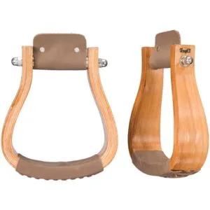 Oak hardwood Polyurethane finish Leather tread Sold as a pair