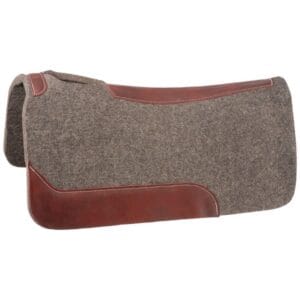 31" x 31" x 3/4" Wool Pad with Wear Leathers PJ2580